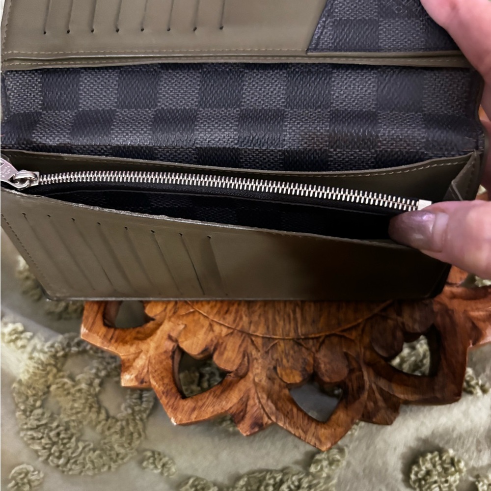 Louis Vuitton Damien Graphite Brazza Wallet (often called the Brazza Wallet) - Picture 6 of 12